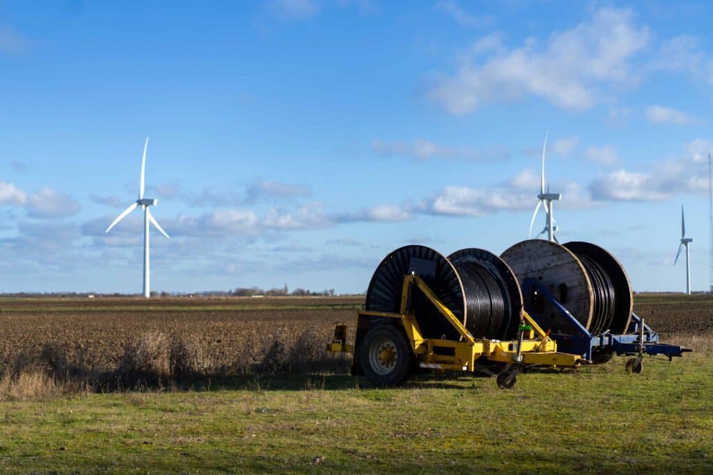 Coldham Solar Farm 1 Fibre Optic Cable Installation at Coldham Solar Farm | UIP